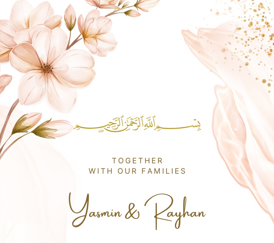 Wedding invitation suite